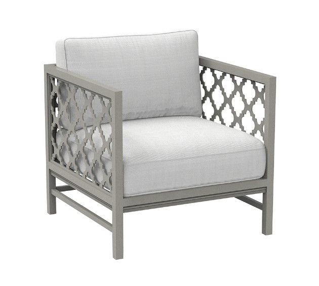 Lane Venture® Willow Gray Outdoor Aluminum Garden Chair-0