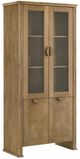 Coaster® Adina Distressed Light Brown Display Cabinet-0