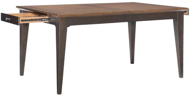 Legacy Classic Fenmore Distressed Cherry Dining Table with Dark Mocha Base-3