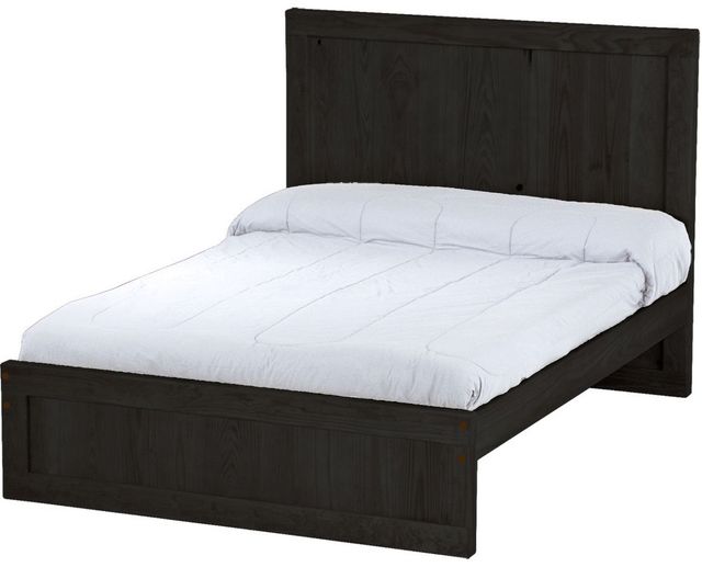 Crate Designs™ Furniture Espresso King Panel Bed-0