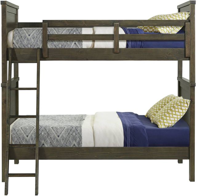 Intercon Tahoe River Rock Youth Twin/Twin Bunk Bed-2