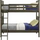Intercon Tahoe River Rock Youth Twin/Twin Bunk Bed-2