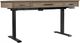 aspenhome® Trellis Black/Desert Brown Lift Desk-0