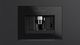 Fulgor Milano Distinto 24" Black Glass Built-In Coffee Maker-1