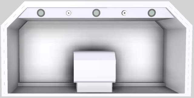 Vent-A-Hood® Designer Series 48" White Wall Mounted Range Hood-3