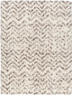 Surya Ultra Shag Beige/Off-White 5'x7' Area Rug-0
