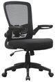 Presidential Seating Boss Black Flip Arm Task Chair-0