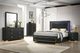 Furniture of America® Latimer 4-Piece Black Queen Bedroom Set-0