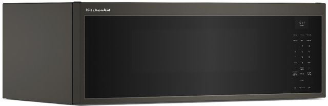 KitchenAid® 30" 1.1 Cu. Ft. Black Ore Over the Range Microwave-3