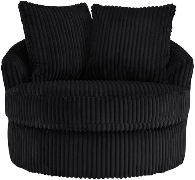 Signature Design by Ashley® Gramwell Onyx Swivel Chair-1