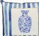 Stylecraft Tamara Day Blue Stripes Designer Pillow-1