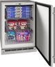 U-Line® 4.8 Cu. Ft. Stainless Solid Outdoor  Convertible Freezer -2