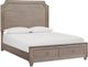 Bassett® Furniture Ventura Chalk Slate King Storage Panel Bed-0