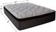 Sierra Sleep® By Ashley® 16" Hybrid Plush Pillow Top Queen Mattress-3