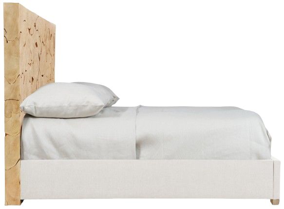 Bernhardt Calavaras Bernhardt Interiors Bleached Teak/White King Panel Bed-2