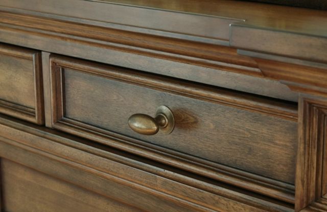 Signature Design by Ashley® Channley Brown Dresser and Mirror-4