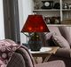 Cal® Lighting & Accessories Mica Dark Bronze Table Lamp-3