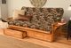 Kodiak Furniture Phoenix Peter's Cabin/Butternut Full Storage Futon with Mattress-4