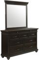 Elements International Slater 4-Piece Black King Platform Bedroom Set-4