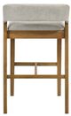 Armen Living Landyn Amber Glow/Slip Gray Counter Stool-3