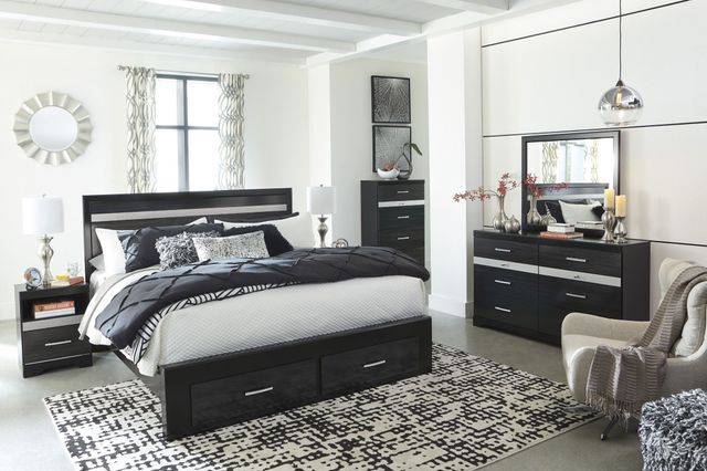 Signature Design by Ashley® Starberry Black Nightstand-3