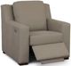 Bassett® Furniture Customizable BenchMade Motion Somers Leather Reclining Chair-4