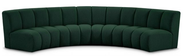 Meridian Furniture Infinity 4-Piece Green Modular Sectional Set-0