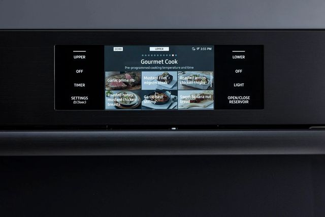 Dacor® Contemporary 30" Graphite Stainless Steel Electric Single Wall Oven-3
