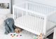 BEDGEAR® Dri-Tec® Performance White Crib Fitted Sheet-4