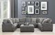 Emerald Home Berlin 6-Piece Gray Sectional-1