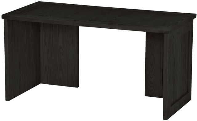 Crate Designs™ Furniture Espresso Lacquer Top Desk-0
