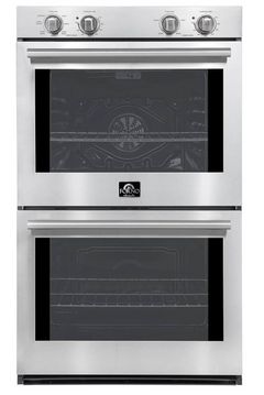 FORNO® Vomero 30" Stainless Steel Double Electric Wall Oven