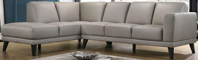 New Classic® Home Furnishings Altamura Mist Gray Left Arm Facing Two Seat Sofa-0