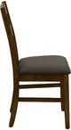 Monarch Specialties Inc. 2-Piece Brown/Warm Walnut Brown Side Chair Set-3