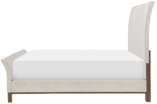 Legacy Classic Harmony Ovation Tweed King Upholstered Sleigh Bed-3