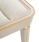 Michael Amini® St. Charles Dove Gray Accent Bench-3