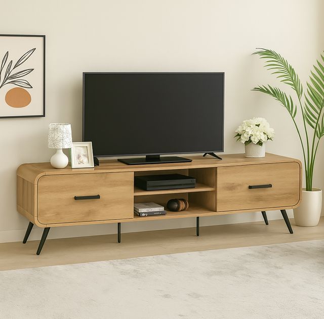 New Classic® Home Furnishings Rowan Natural TV Console-1
