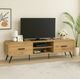 New Classic® Home Furnishings Rowan Natural TV Console-1