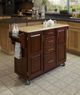 homestyles® Create-a-Cart Cherry/Natural Kitchen Cart-2