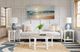 Riverside Furniture Rosalie Hemlock Spindle Coffee Table with White Caps Base-1