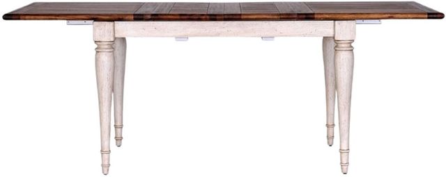 Napa Furniture Design Belmont Brown Gathering Table with White Base-4