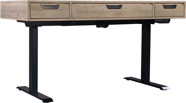 aspenhome® Harper Point Bleached Khaki 60" Lift Desk-0