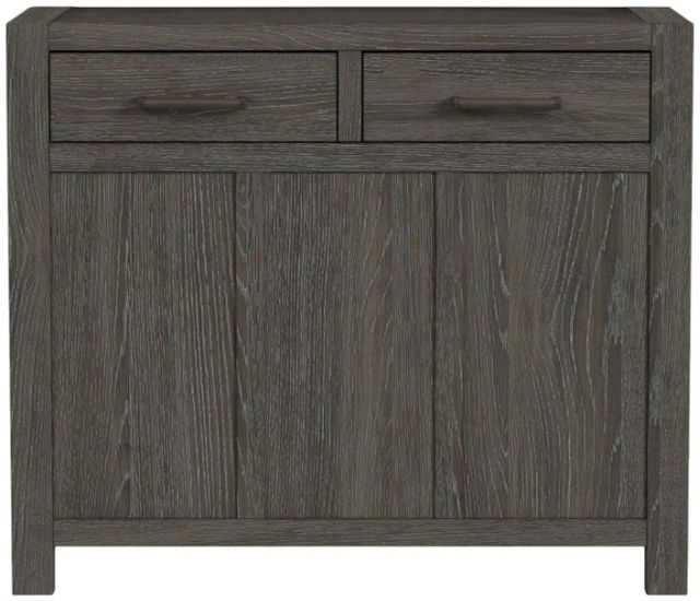 Intercon Flex Reclaimed Chevron Server with Leaf Storage-0