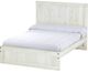 Crate Designs™ Furniture Cloud Full Extra-long Youth Panel Bed-0