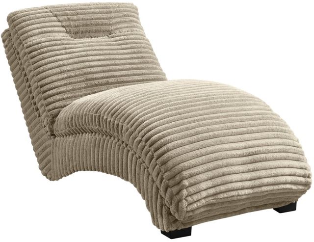 Elements International Dominick II Masis Taupe Chaise -0