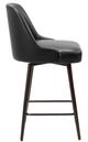 Zuo® Modern Keppel Black Swivel Counter Stool-1