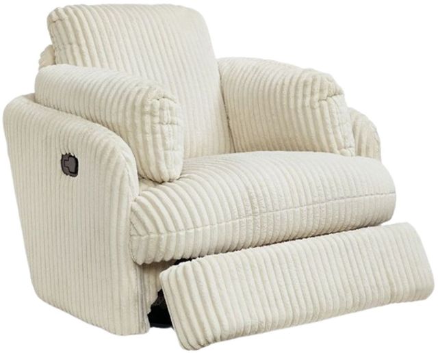 Signature Design by Ashley® Tie-Breaker Ivory Manual Swivel Glider Recliner-4