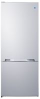 Summit® 28 in. 15.1 Cu. Ft. White Counter Depth Bottom Freezer Refrigerator-0