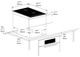 Porter & Charles 12" Black Induction Cooktop-1