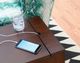 Hammary® Bowfront Cherry Chairside Table-3